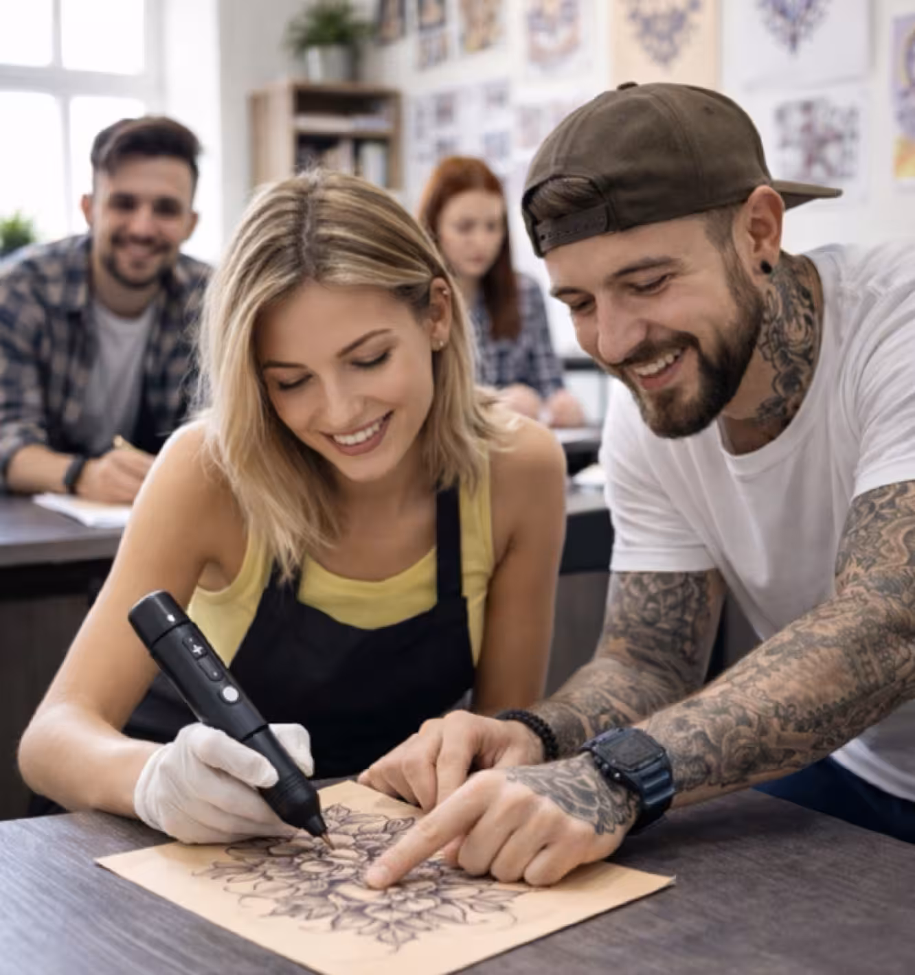 Стаціонарне навчання у Tattoo School